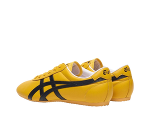 Tênis Onitsuka Tiger Tai-Chi OG 'Yellow Black' Amarelo / Preto – par, vista traseira