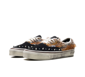 Tênis Vans Authentic 44 'Ibiza Pack Black' Preto / Laranja – par, vista frontal