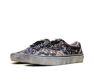 Tênis Vans Era x Supreme x Mike Kelley 'Grey' Cinza – vista 3/4 frente