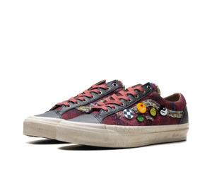 Tênis Vans Old Skool 36 LX 'Souvenir Burgundy' Vinho – par, vista frontal