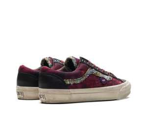 Tênis Vans Old Skool 36 LX 'Souvenir Burgundy' Vinho – par, vista traseira