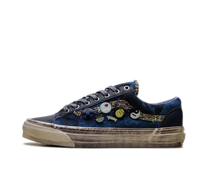 Tênis Vans Old Skool 36 LX 'Souvenir Navy' Azul – vista lateral