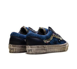 Tênis Vans Old Skool 36 LX 'Souvenir Navy' Azul – par de costas