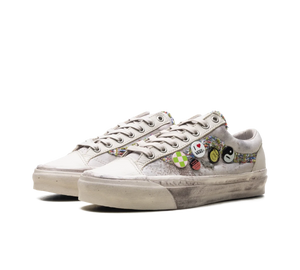 Tênis Vans Old Skool 36 LX 'Souvenir Oatmeal' Bege – par, vista frontal