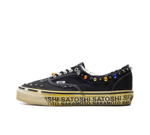 Tênis Vans OTW Era 95 'Satoshi Nakamoto Lucky Charm' Preto / Bege – vista lateral