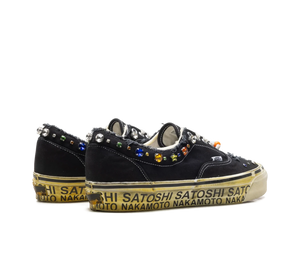 Tênis Vans OTW Era 95 'Satoshi Nakamoto Lucky Charm' Preto / Bege – par de costas