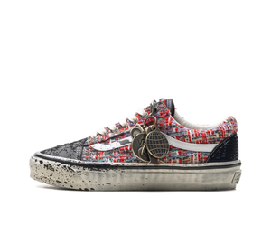 Tênis Vans Premium Old Skool 'Charms Red Black' Vermelho / Preto – vista lateral