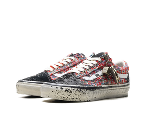 Tênis Vans Premium Old Skool 'Charms Red Black' Vermelho / Preto – par de frente