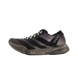 Tênis Y-3 Adios Pro 4 'Aged Black Off White' Preto / Branco – vista lateral