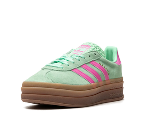 Tênis Adidas Gazelle Bold 'Pulse Mint Pink' Verde / Rosa – foto 2