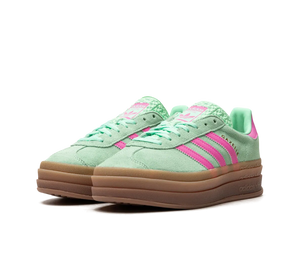 Tênis Adidas Gazelle Bold 'Pulse Mint Pink' Verde / Rosa – foto 3